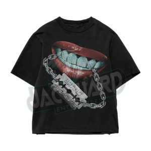 เสื้อยืดโอเวอร์ไซส์ผ้าฝ้ายหนานุ่มสไตล์วินเทจสำหรับผู้ชาย ผ้าฝ้าย 100% เสื้อยืดแขนสั้นสำหรับผู้ชาย - Product Image 1