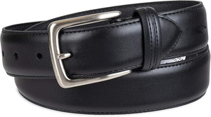 Cinturones de Cuero Vacuno para Hombre con Logotipo Personalizado al por Mayor, Cinturones de Moda de Cuero Vacuno Genuino OEM con Hebilla de Aleación Formal - Product Image 2
