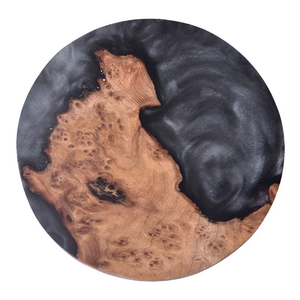 Posavasos Modernos de Bambú en Oferta, Portavasos de Resina y Madera para Bebidas, Juego de Posavasos de Bambú y Resina - Product Image 5