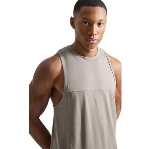 Ropa Deportiva Personalizada OEM, Diseño de Cuello Redondo, 100% Algodón, Ropa de Fitness para Hombre, Corte Largo - Product Image 3