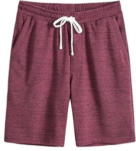 Pantalones Cortos Casuales con Logotipo Personalizado de Fábrica al por Mayor, Pantalones Cortos Deportivos de Felpa para Hombre con el Mejor Diseño - Product Image 4