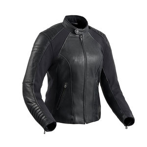 Sports Fashion Customized Motorcycle Women Leather Jacket Soft Fabric Motorcycle Leather Jacket Fashion Leather Jacket - Product Image 2
