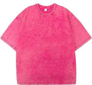 เสื้อยืดโอเวอร์ไซส์เทรนดี้ปี 2026 สำหรับทุกเพศ สไตล์วินเทจ ล้างสีแล้ว พิมพ์ลาย แขนสั้น สำหรับผู้ชาย ผ้าถัก ไซส์พลัส - Product Image 3