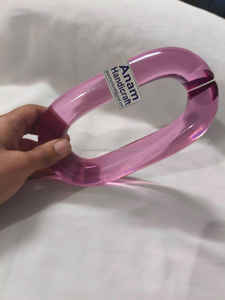 Adornos de Pared de Cadena Acrílica Modernos Personalizados, Hechos a Mano, Adornos Colgantes de Resina Modernos para Decoración del Hogar, Listos para el Festival Diwali - Product Image 2