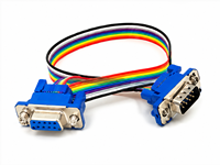 Cable D-Sub DB9 Macho a Hembra de Alta Flexibilidad, 9 Pines, RS232, Puerto Serie COM, Adaptador de Extensión, Cable de Comunicación