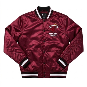 Veste universitaire personnalisée en patchwork avec broderie pour les équipes sportives universitaires, les marques de streetwear, fournisseur OEM ODM - Product Image 1