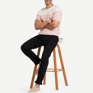 Jean pour homme style urbain, nouveau design, léger et confortable, taille mi-haute, grandes tailles, service OEM, vente chaude, prix bas - Product Image 2