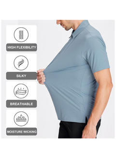 เสื้อยืดผู้ชายคุณภาพสูง ขายส่ง ผ้าฝ้าย 100% ถักทอ ระบายอากาศได้ดี ทรงหลวม แขนสั้น ออกแบบได้ตามต้องการ ไซส์ใหญ่ - Product Image 5