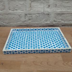 Plateau Feng Shui de Luxe Fait Main Écologique avec Incrustations en Os – Design Décoratif Élégant, Qualité Supérieure pour la Maison et la Cuisine (Idéal pour Servir) - Product Image 6