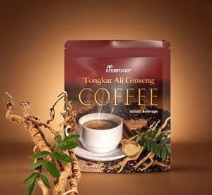 กาแฟสำเร็จรูปตงกัตอาลีแบบซอง ขายดี กลิ่นหอมเข้มข้น เครื่องดื่มกาแฟสมุนไพรผสมคาเฟอีน - Product Image 1
