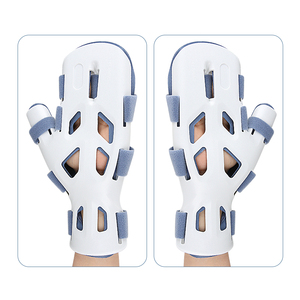 Attelle d'immobilisation complète main et poignet avec support rigide en PP, coton tricoté, multi-sangles réglables, compatible main gauche et droite - Product Image 6