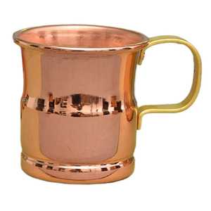 Taza de Cobre Martillada Hecha a Mano de la Mejor Calidad, Vajilla Duradera para Fiestas al Aire Libre e Interiores, Disponible para la Venta - Product Image 6