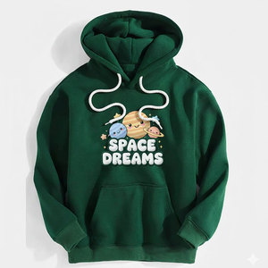 Sudaderas con estampado de alta calidad diseñadas con gráficos en relieve llamativos, tela de algodón suave mezclado y acabado de impresión duradero. - Product Image 1