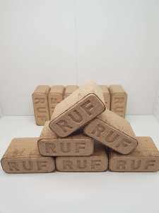 Briquettes écologiques de marque OEM Ruf - Briquettes de bois et de sciure - Accessoires pour barbecues et poêles - Copeaux de bois cirés - Modèle 45210 - Product Image 6