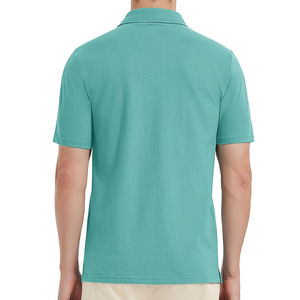 Polo transpirable de diseño personalizado, el más vendido, servicio OEM, MOQ bajo, ropa de verano, polo de secado rápido a precio económico. - Product Image 4