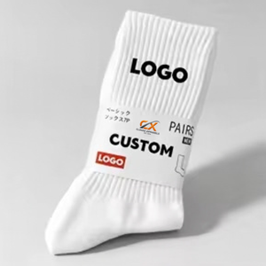Factory Direct Combed Crew Length Cotton Sports <b>Socks</b> <b>Soft</b> Breathable Knit Athletic <b>Socks</b> Spring Youth Bulk MOQ Low - Product Image 4