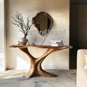 Modern <b>live</b> <b>edge</b> <b>table</b> farmhouse console <b>table</b> handmade natural wood console <b>table</b> narrow entryway <b>table</b> entryway console - Product Image 2