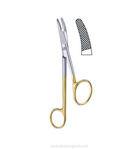 Meilleur prix pour porte-aiguille manuel Foster-Gillies 16 cm en carbure de tungstène, acier inoxydable, approuvé CE ISO par Surgiright - Product Image 2