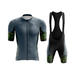 Vêtements de cyclisme unisexes Altr Brothers en gros, ensembles personnalisables pour équipes sportives, vêtements OEM 100% polyester légers et respirants - Product Image 4