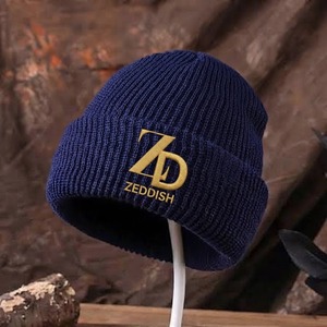 ZEDDISH CLOTHING ZC-0031 Premium <b>Wool</b> Winter <b>Beanie</b> <b>Hat</b> Casual Unisex Thick Warm Pullover Ribbed Knit Adult - Product Image 1