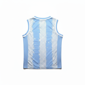 Personnalisez vos propres uniformes de basket-ball d'équipe, réversibles, unisexes, imprimés par sublimation, en mesh 100% polyester, séchage rapide, pour le printemps et l'été - Product Image 6