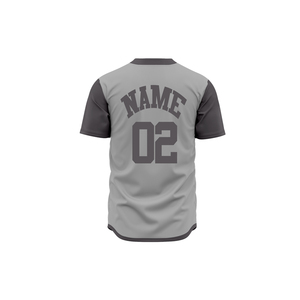 Camiseta de Béisbol Sublimada Personalizada, Camiseta de Softbol con Bordado, Diseño Personalizado, Estilo con Botones, Camiseta de Béisbol Blanca para Hombre - Product Image 2