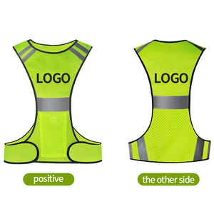 Gilet de sécurité réfléchissant haute visibilité, gilet de cyclisme réglable, harnais réfléchissant léger pour hommes et femmes - Product Image 4