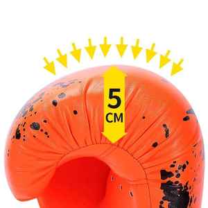 Gants de boxe haute résistance aux chocs pour la préparation des tournois, dotés de systèmes de rembourrage de qualité professionnelle - Product Image 3