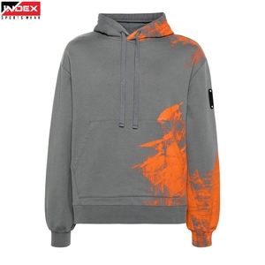 Direct Factory Men Hoodie Custom Sports Wear Pullover Casual Warm Sweatshirt Gym Hoodie - Product Image 1