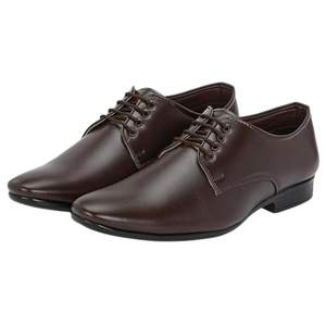 Chaussures habillées en cuir d'inspiration britannique pour hommes, bout rond, fabrication OEM, vente en gros, style européen, export - Product Image 3