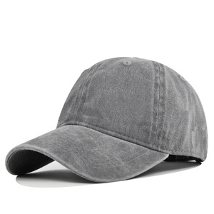 Gorra de Béisbol de Alta Calidad con Logotipo Personalizado, de Algodón, Sin Estructura, Estilo Vintage, Deslavada, con Hebilla Metálica, de 6 Paneles, para Viajes - Product Image 4