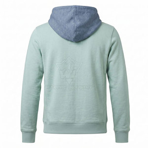 Premium Men Zipper Hoodies With Adjustable Drawstring <b>Hood</b> Front <b>Zip</b> Closure Comfortable Fleece Lining Casual Everyday - Product Image 4