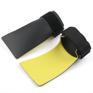 Poignées de paume réglables en néoprène pour exercices des doigts, équipement de fitness, support de main, noir et jaune, modèle 2026 - Product Image 1