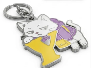 พวงกุญแจคาราไบเนอร์โลหะผสมแบบกำหนดเองพร้อมดีไซน์การ์ตูนแฟชั่น - Product Image 3