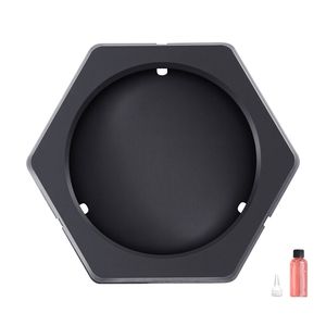 Set di 4 Cuscinetti Livellanti per Camper, Capacità 5000 Libbre, Stabilizzatori in Gomma per Rimorchio con Ampia Superficie - Product Image 5