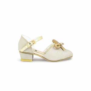 Escarpins fantaisie dorés pour fille KD0949 - Product Image 4