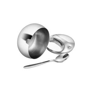 Ciroc Stainless Steel <b>Sugar</b> & <b>Creamer</b> <b>Pots</b> Elegant Bowl Design for Serving & Storage - Product Image 2