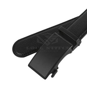 Cinturón de Cuero Genuino de Alta Calidad para Hombre, Clásico, Elegante, Casual, con Hebilla Ajustable, Correa de Cintura, Cinturón de Cuero Genuino Duradero - Product Image 3