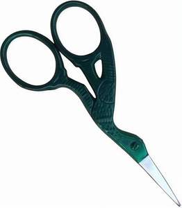 Ciseaux Stork Premium pour la broderie, la couture et les loisirs créatifs, en acier inoxydable, design élégant, cadeaux parfaits pour les artisans - Product Image 3