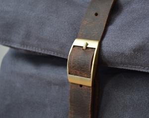 กระเป๋าใส่อาหารกลางวันแบบผ้าใบหนัง  กล่องเก็บความเย็นแบบกันน้ำ  กระเป๋าใส่อาหารแบบใช้ซ้ำได้สำหรับสำนักงาน LCLB-0003 - Product Image 6