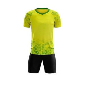 Tenue de football pour homme, maillot à manches courtes et short de football, respirant pour l'hiver, entraînement de football, uniforme de football personnalisé, maillot d'équipe - Product Image 2