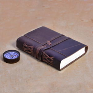 High Quality Vintage Style Leather Bound Notebook White Cotton Paper <b>Journal</b> for <b>Writing</b> & Sketching Perfect Gift for Painting - Product Image 3
