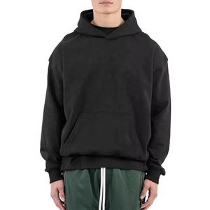 Fournisseur de vêtements streetwear taille US, faible MOQ, coupe et couture, vente en gros, pull vierge, impression graphique personnalisée, sweat à capuche mode urbaine - Product Image 2