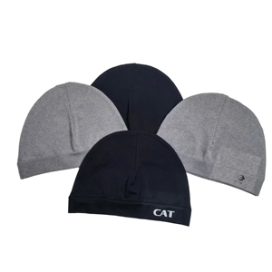 Gorro de Jacquard Personalizado con Forro de Satén de Seda, Transpirable, Impermeable, Unisex, Ajustable, para Playa, Deportes, 22 cm, Poliéster, para Correr - Product Image 1