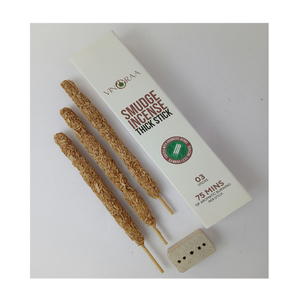 Vente en gros de bâtons d'encens en pot-pourri Hawan de 6 pouces avec supports botaniques en bambou Fournitures d'aromathérapie à base de plantes aromatiques" - Product Image 2