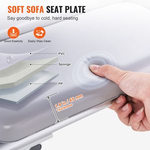 Sedili da bagno leggeri da 500 libbre per adulti disabili-panca da trasferimento con bracciolo reversibile per bagno attrezzatura di sicurezza - Product Image 3