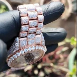 Splendid Gift Jewelry Luxury Men's Silver <b>Watch</b> <b>Case</b> with Sapphire Crystal Dial Roman Numeral Analog ETA Quartz Movement 28mm - Product Image 2