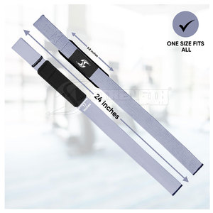 Correas de Levantamiento de Pesas Avanzadas con Agarre Fuerte para Entrenamiento, Correas Ligeras para Levantamiento de Pesas - Product Image 3