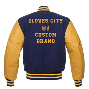 Hot Selling for <b>Wool</b> Sleeve Baseball Letterman Varsity Jacket for Adults Kids Custom Colors Eco-Friendly Front Wholesale - Product Image 6