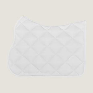 Tapis de selle de cheval de qualité supérieure en coton et polyester, avec absorption des chocs et sangle de maintien, pour le dressage, le saut d'obstacles et l'équitation. - Product Image 3